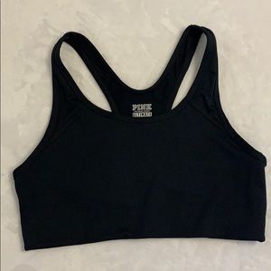 PINK Ultimate black sportsbra